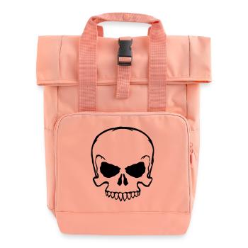 totenkopf - Rolltop Rucksack mit zwei Griffen - Chintzrosa - Vorne