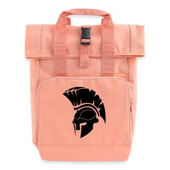 spartan - Roll Top Backpack with Two Handles - chintz rose - Front