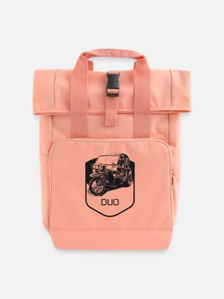 Krause Duo - Rolltop Rucksack mit zwei Griffen - Chintzrosa