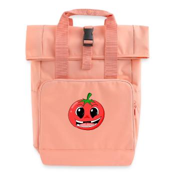 Tomate - Sac à dos Roll Top à deux anses - rose liberty - Devant