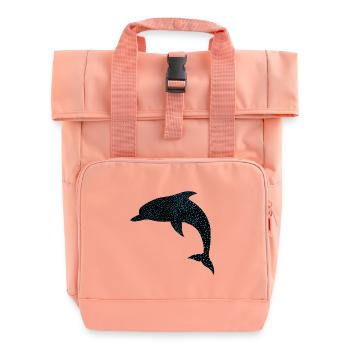 Niedlicher Delphin Mignon Dauphin - Sac à dos Roll Top à deux anses - rose liberty - Devant