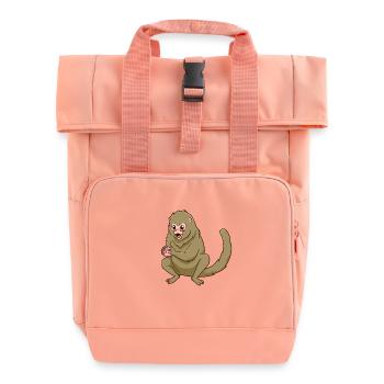 Ouistiti pygmée kawaii - Sac à dos Roll Top à deux anses - rose liberty - Devant