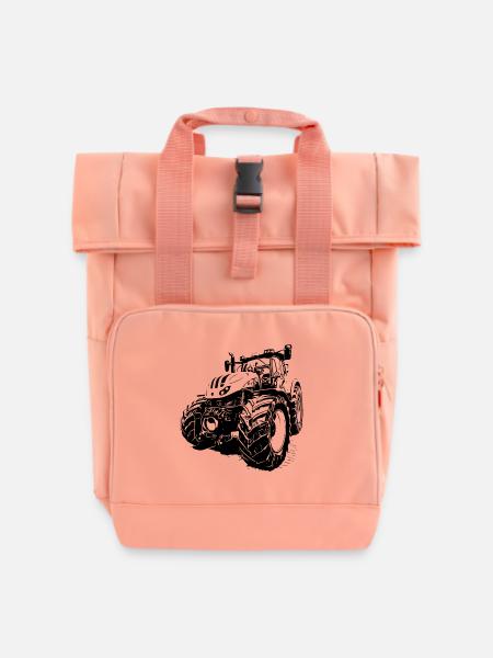 Traktor - Rolltop Rucksack mit zwei Griffen - Chintzrosa