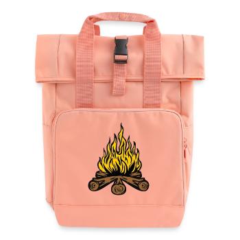 Feu de camp - Sac à dos Roll Top à deux anses - rose liberty - Devant