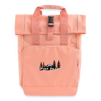 Pic des pins - Sac à dos Roll Top à deux anses - rose liberty - Devant