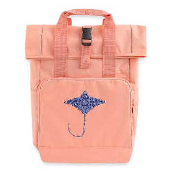 Ray – Flotteur élégant des mers - Sac à dos Roll Top à deux anses - rose liberty - Devant