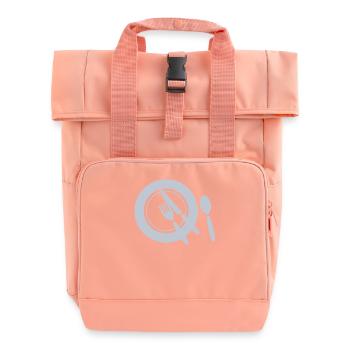 Assiette servie Icon BBQ complet - Sac à dos Roll Top à deux anses - rose liberty - Devant