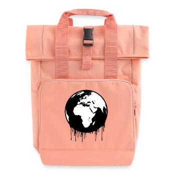 humorvolles T-Shirt, Geschenk für Männer, Damen, humorvoll - Rolltop Rucksack mit zwei Griffen - Chintzrosa - Vorne