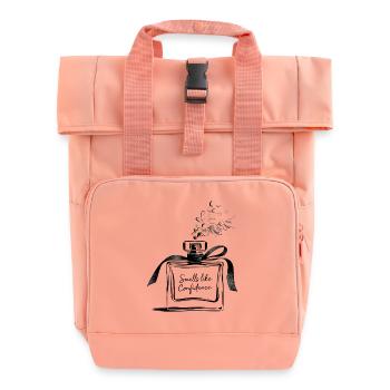 Smells Like Confidence Illustration De Flacon De Parfum - Sac à dos Roll Top à deux anses - rose liberty - Devant