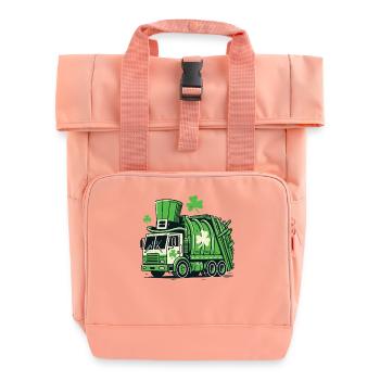 Saint-Patrick Camion à ordures Enfants Fun - Sac à dos Roll Top à deux anses - rose liberty - Devant