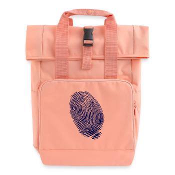 EMPREINTE DIGITALE - Sac à dos Roll Top à deux anses - rose liberty - Devant