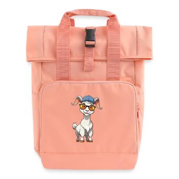 Cap Goat Sonnenbrille - Rolltop Rucksack mit zwei Griffen - Chintzrosa - Vorne