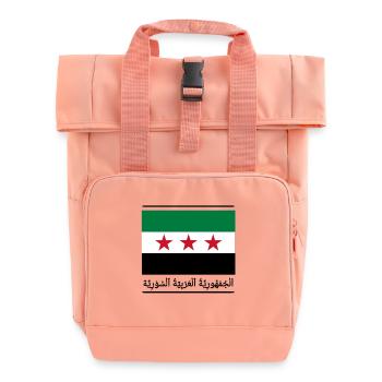 Syrie - Sac à dos Roll Top à deux anses - rose liberty - Devant