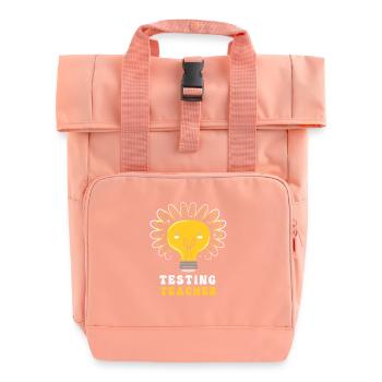 Professeur d’examen Abi Abitur - Sac à dos Roll Top à deux anses - rose liberty - Devant