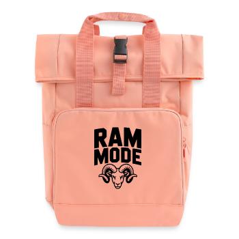 RAM-Modus - Rolltop Rucksack mit zwei Griffen - Chintzrosa - Vorne
