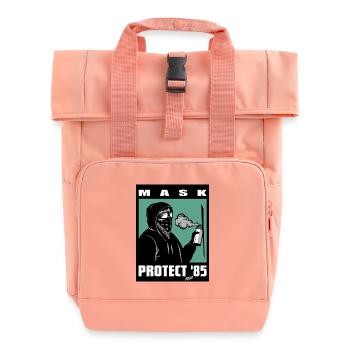 Pulvérisateur rebelle masqué 85 - Sac à dos Roll Top à deux anses - rose liberty - Devant
