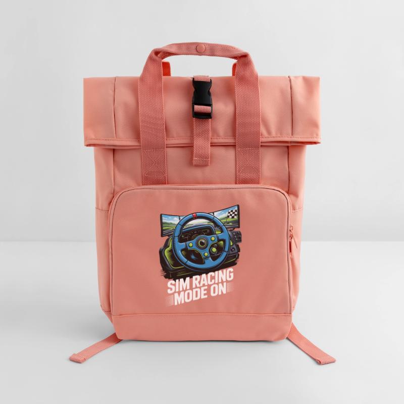 Mod de simulation de course Sac à dos Roll Top à deux anses