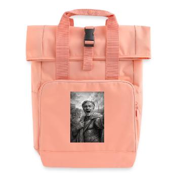  Caesar Selfie - Rolltop Rucksack mit zwei Griffen - Chintzrosa - Vorne