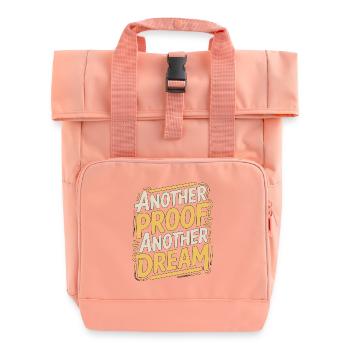 Designer d’impression Une autre épreuve Un autre expert en impression - Sac à dos Roll Top à deux anses - rose liberty - Devant