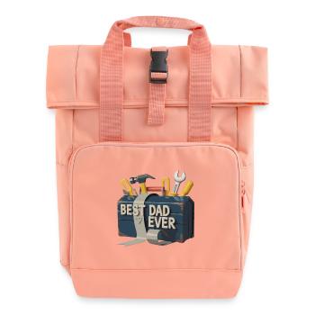 Boîte à outils du meilleur père de tous les temps - Sac à dos Roll Top à deux anses - rose liberty - Devant