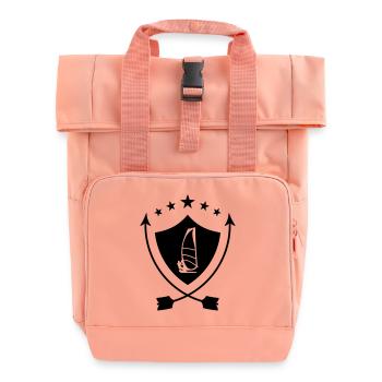 Windsurf Windsurfing Windsurfen Planche à voile - Roll Top Backpack with Two Handles - chintz rose - Front