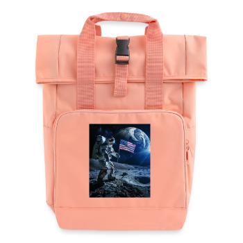 astronaute - Sac à dos Roll Top à deux anses - rose liberty - Devant