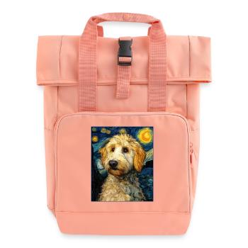 Havanais - Sac à dos Roll Top à deux anses - rose liberty - Devant