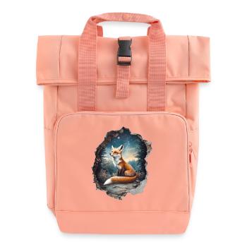 Forêt de l’Étoile du Renard - Sac à dos Roll Top à deux anses - rose liberty - Devant