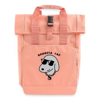 Gangsta Yap - Rolltop Rucksack mit zwei Griffen - Chintzrosa - Vorne