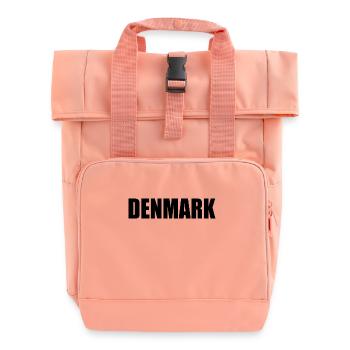 Dänemark - Rolltop Rucksack mit zwei Griffen - Chintzrosa - Vorne