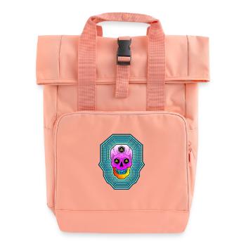 HypnoSkull - Rolltop Rucksack mit zwei Griffen - Chintzrosa - Vorne