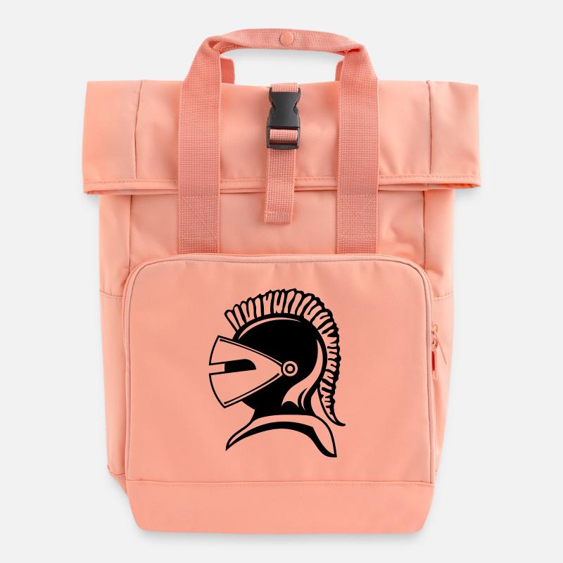 Knight - Roll Top Backpack with Two Handles - chintz rose