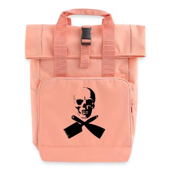 Maler - Rolltop Rucksack mit zwei Griffen - Chintzrosa - Vorne