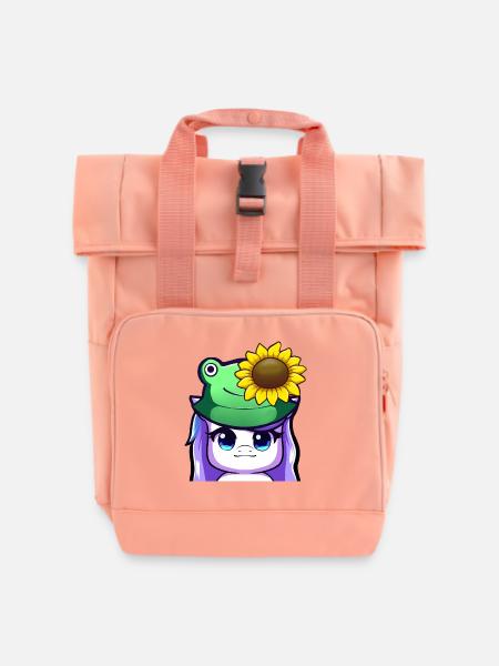 lya froggo sonnenbuuume - Rolltop Rucksack mit zwei Griffen - Chintzrosa