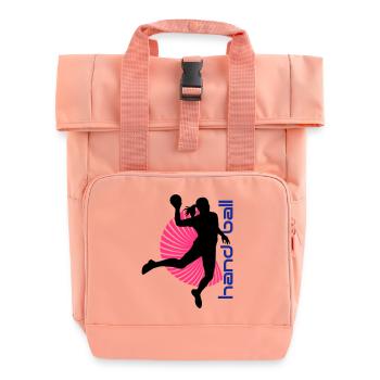 Handball spirale - Sac à dos Roll Top à deux anses - rose liberty - Devant