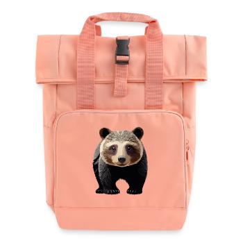 Jungbär - Rolltop Rucksack mit zwei Griffen - Chintzrosa - Vorne