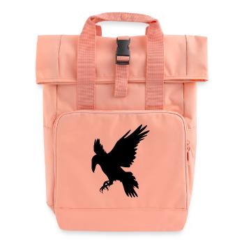 Schwarzer Rabe - Rolltop Rucksack mit zwei Griffen - Chintzrosa - Vorne
