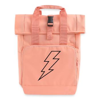 Éclair - Sac à dos Roll Top à deux anses - rose liberty - Devant