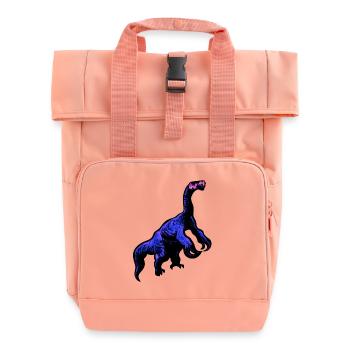 cool Therizinosaurus - Sac à dos Roll Top à deux anses - rose liberty - Devant