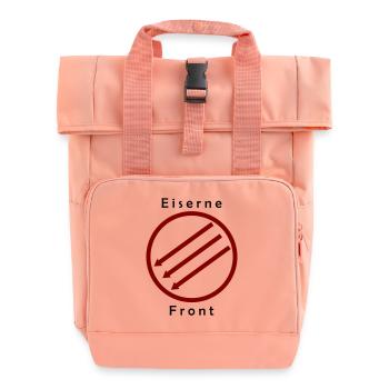 Front d’Eiserne - Drei Pfeile - Sac à dos Roll Top à deux anses - rose liberty - Devant