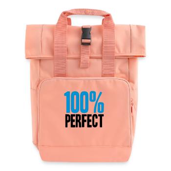 100 % Perfect - Rolltop Rucksack mit zwei Griffen - Chintzrosa - Vorne