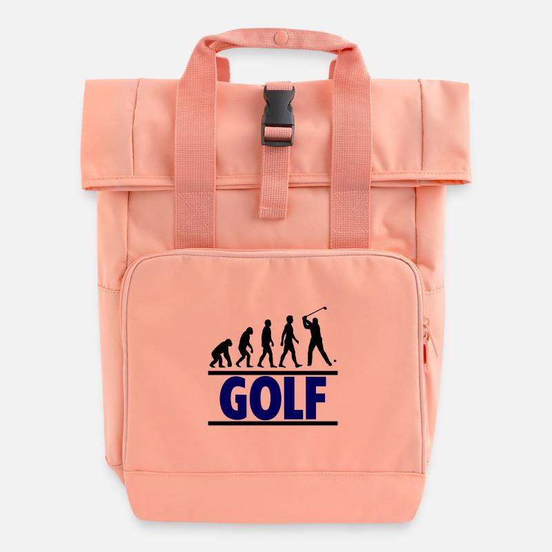 Golf Evolution Sport Schaukel - Rolltop Rucksack mit zwei Griffen - Chintzrosa