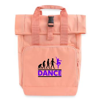 Tanz Klassische Weibliche Evolution - Rolltop Rucksack mit zwei Griffen - Chintzrosa - Vorne