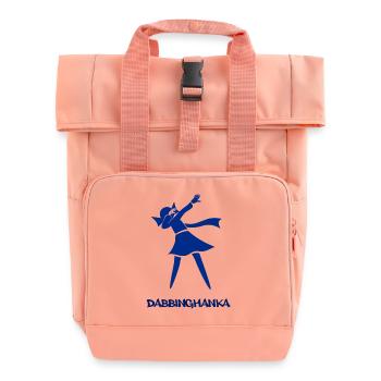 DABBING HANKA - Roll Top Backpack with Two Handles - chintz rose - Front