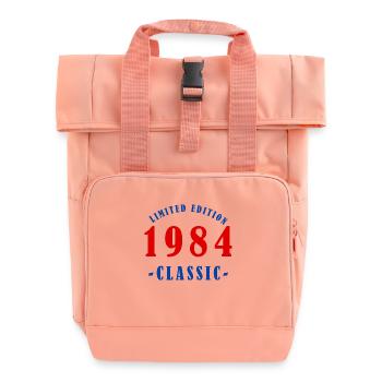 Anniversaire de 1984 - Sac à dos Roll Top à deux anses - rose liberty - Devant