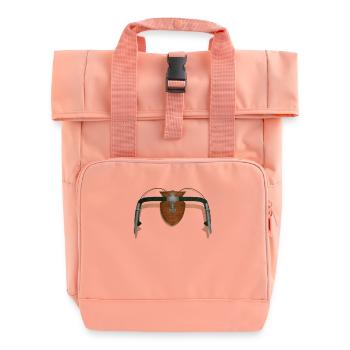 Bike Hunter - Rolltop Rucksack mit zwei Griffen - Chintzrosa - Vorne