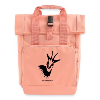 Gamsig - Rolltop Rucksack mit zwei Griffen - Chintzrosa - Vorne