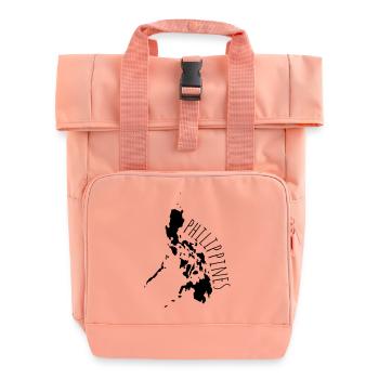 Philippines - Rolltop Rucksack mit zwei Griffen - Chintzrosa - Vorne