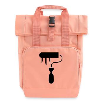 maler - Rolltop Rucksack mit zwei Griffen - Chintzrosa - Vorne