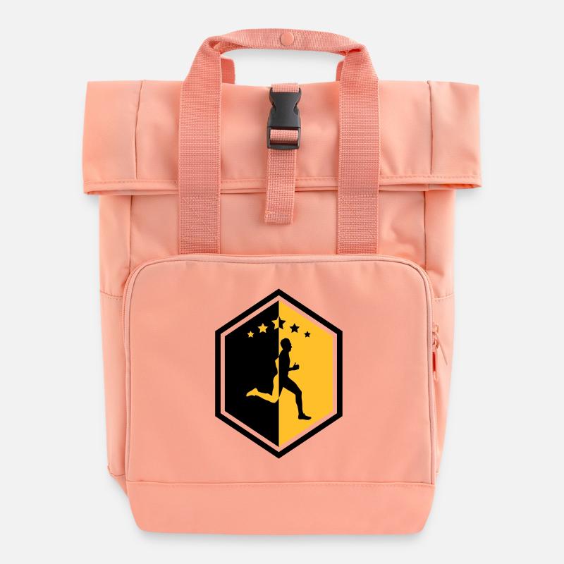 Course à Pied / Running / Jogging / Coureur - Sac à dos Roll Top à deux anses - rose liberty